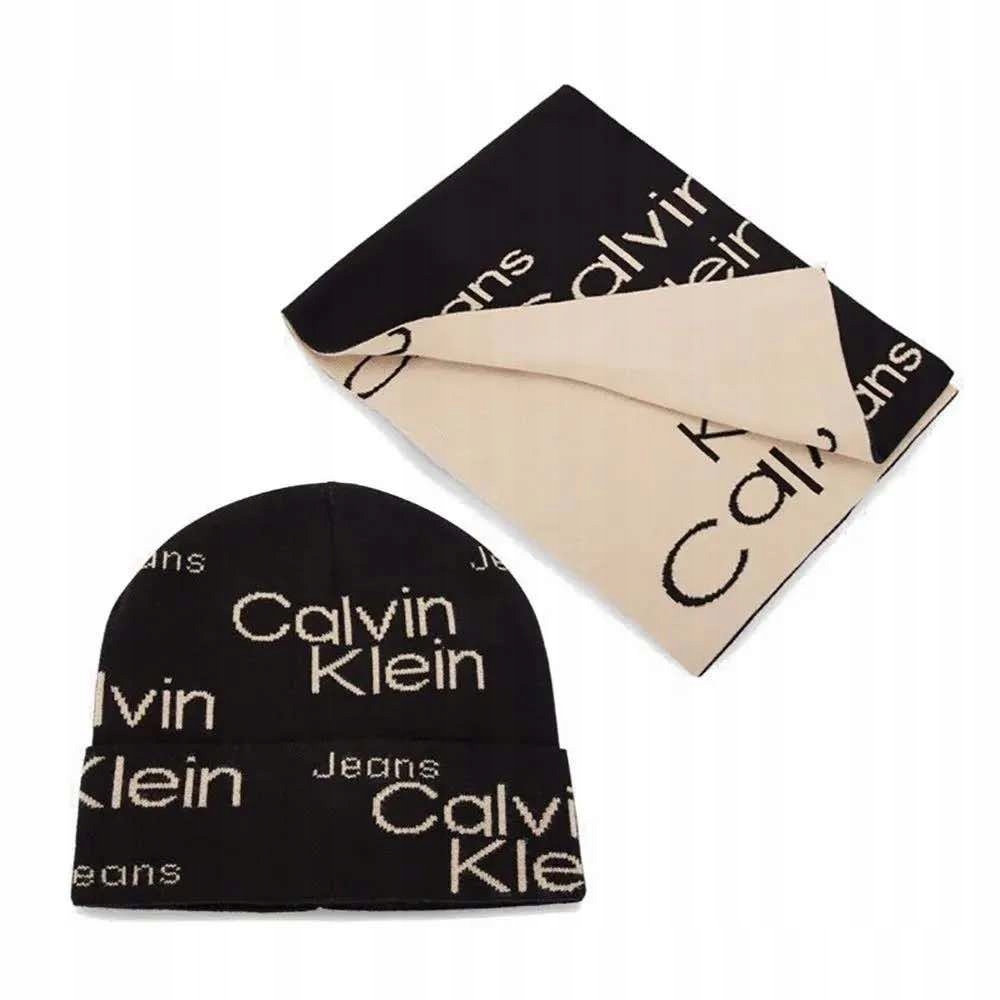 Elegancki czarny kolor z logo CALVIN KLEIN – Klasyka w modzie