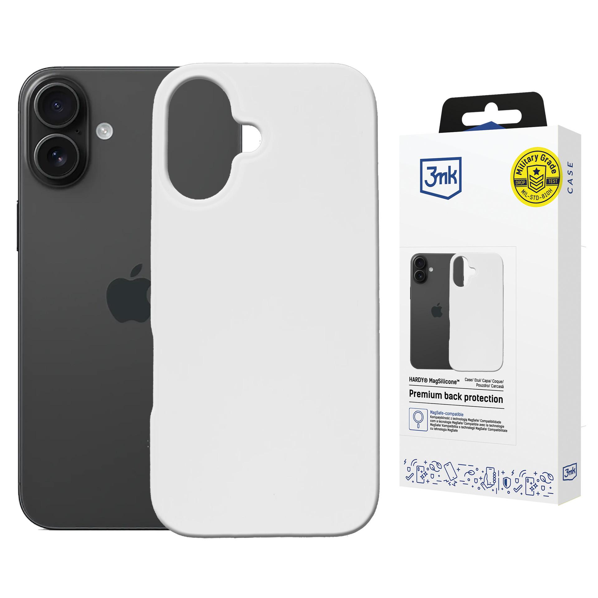 Etui 3MK Hardy MagSilicone do Apple iPhone 16 Plus – Ochrona i styl w jednym