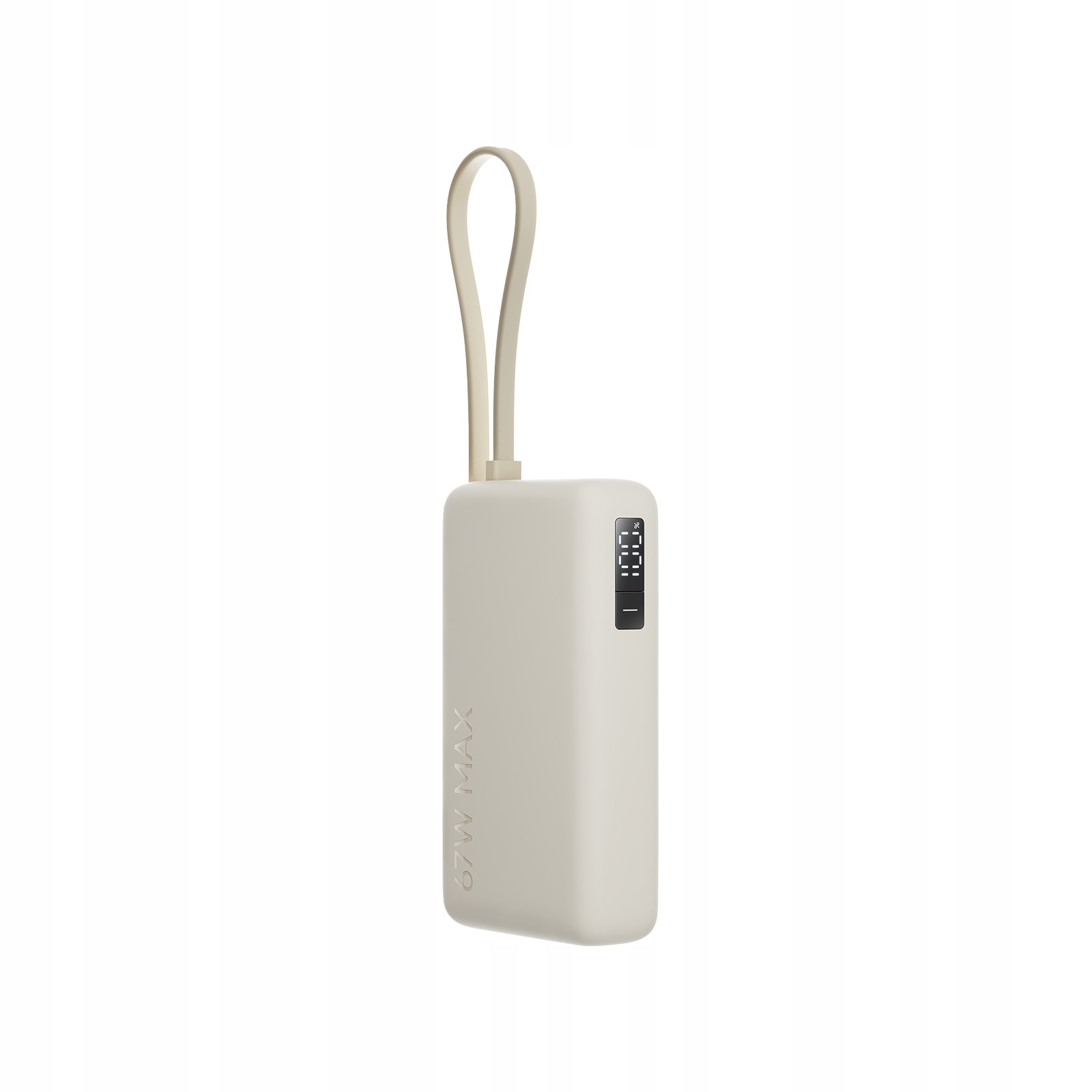 PowerBank 10000 (Zintegrowany Kabel) 67W Tan – Twoja mobilna energia