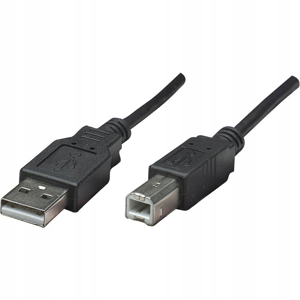 Połączenie z hubem USB i komputerem