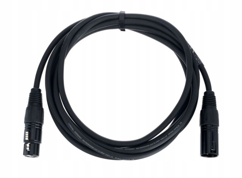 Kabel mikrofonowy Cordial EM 3 FM – Niezawodna transmisja dźwięku