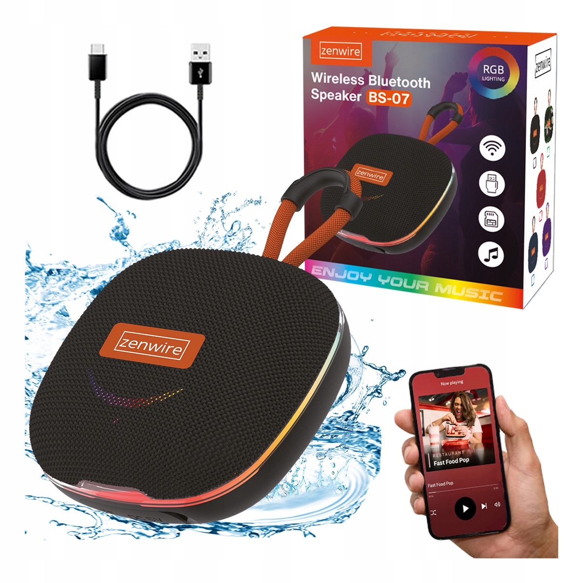 Funkcje multimedialne – Bluetooth, USB, Radio FM