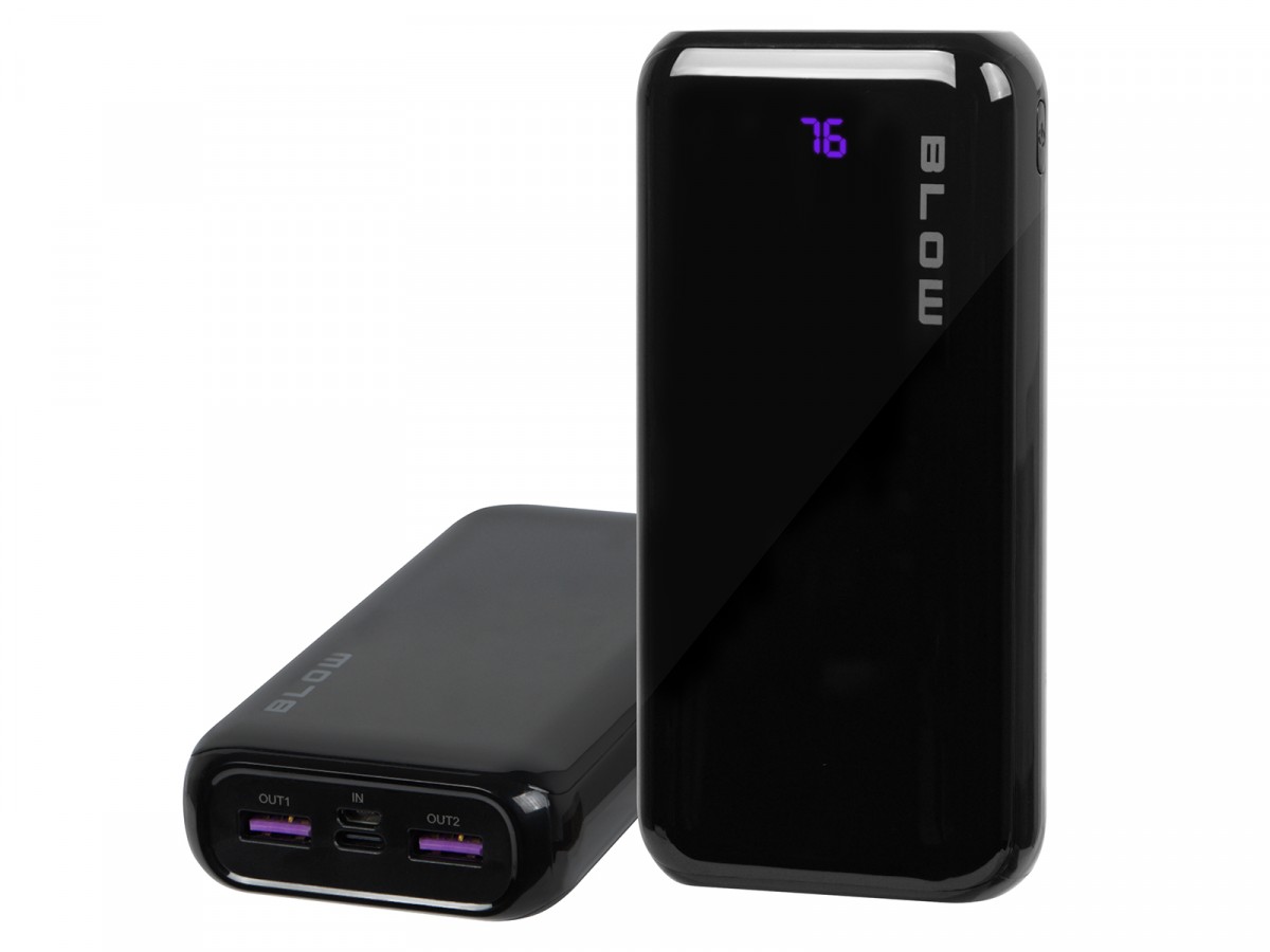 Power Bank 20000mAh PD PB20F Czarny – Twoje źródło energii w każdej sytuacji