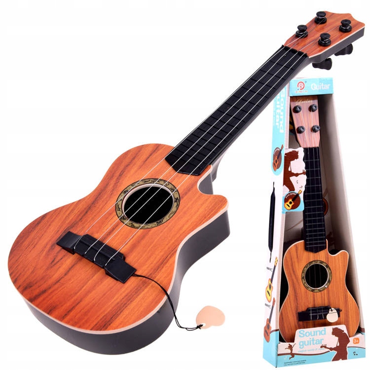 Gitara 4-strunowa dla dzieci piórko IN0120 – Muzyczna przygoda dla najmłodszych