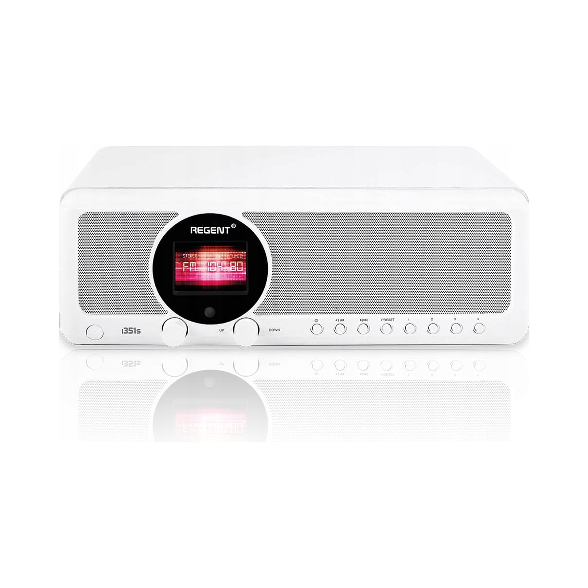 Radio internetowe Regent i351S Biały – Twoje centrum multimedialne