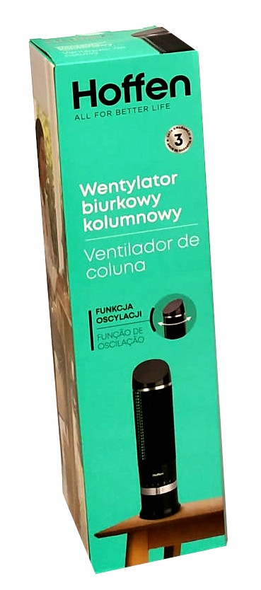 Funkcja oscylacji dla lepszego rozkładu powietrza