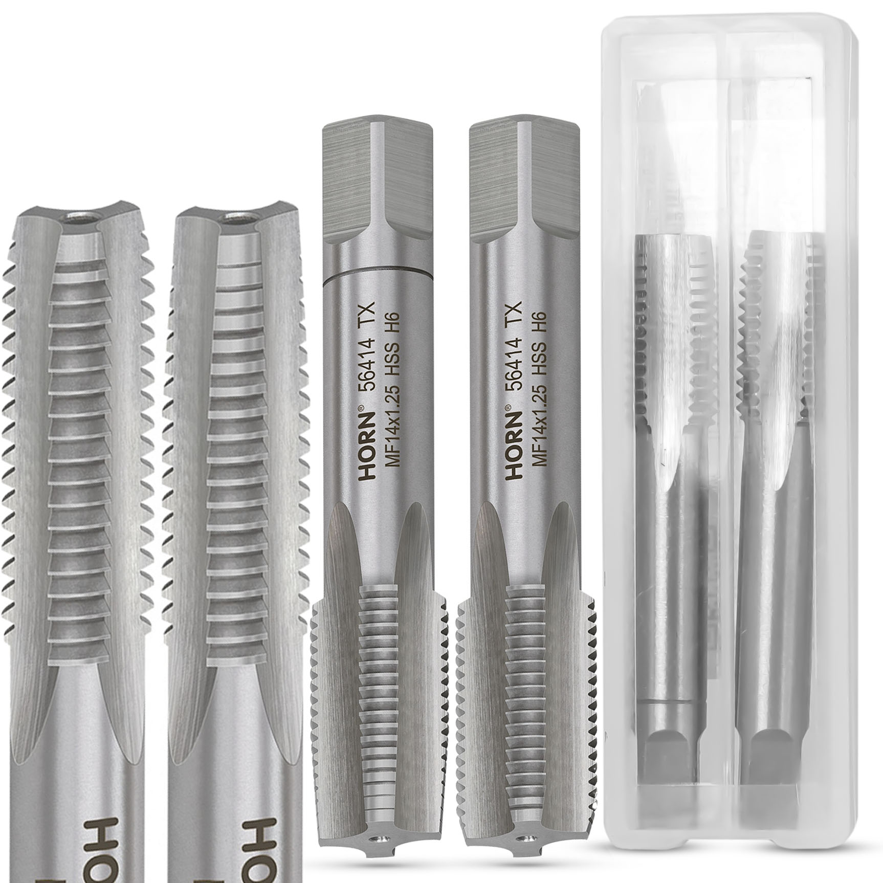 W zestawie: gwintownik zdzierak i wykańczak