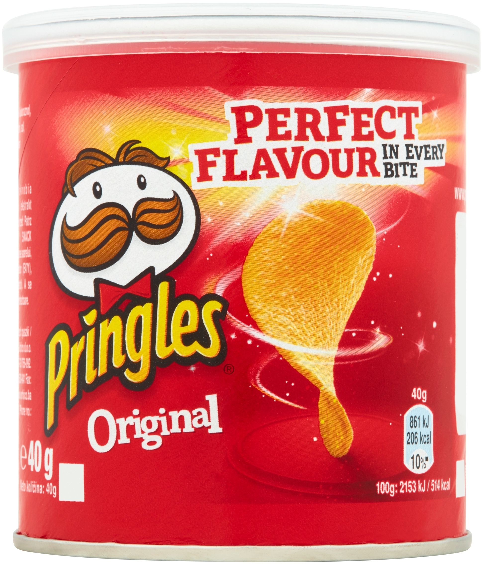 Chipsy Pringles Original 40g – Klasyka smaku w każdej chwili