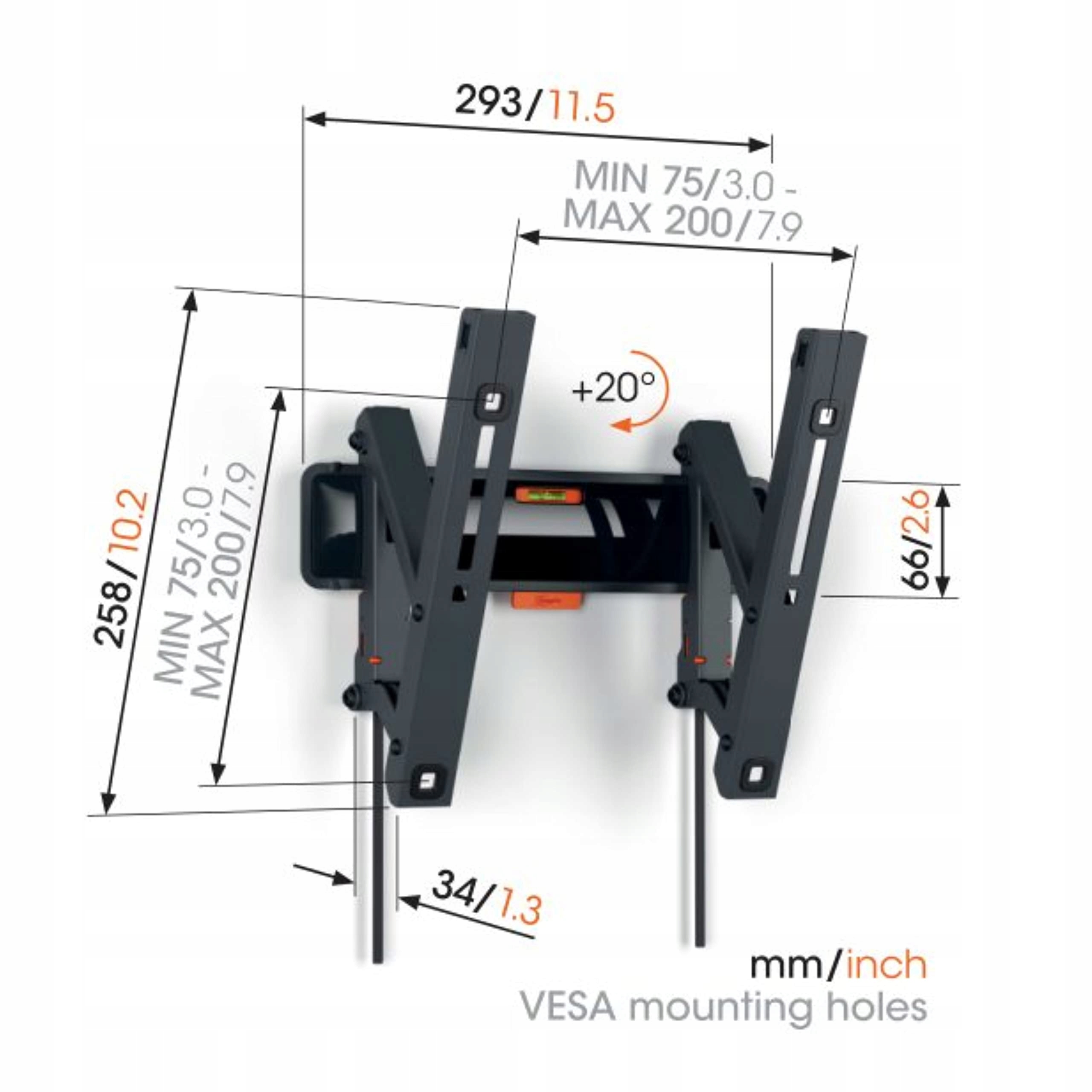 Maksymalne obciążenie 15 kg – Solidna konstrukcja dla Twojego telewizora