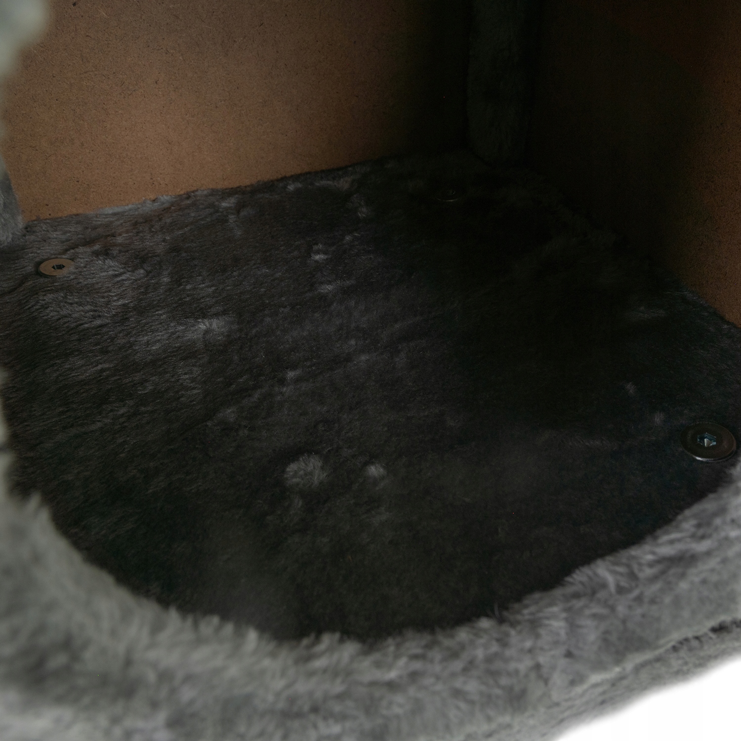 Wygodne wnętrze z miękkim pluszem