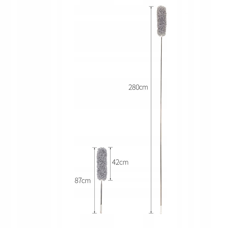 Regulowana długość dla łatwego dostępu do trudno dostępnych miejsc