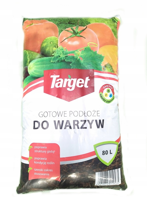 Gotowe podłoże do warzyw 80 L – Idealne dla Twojego ogrodu