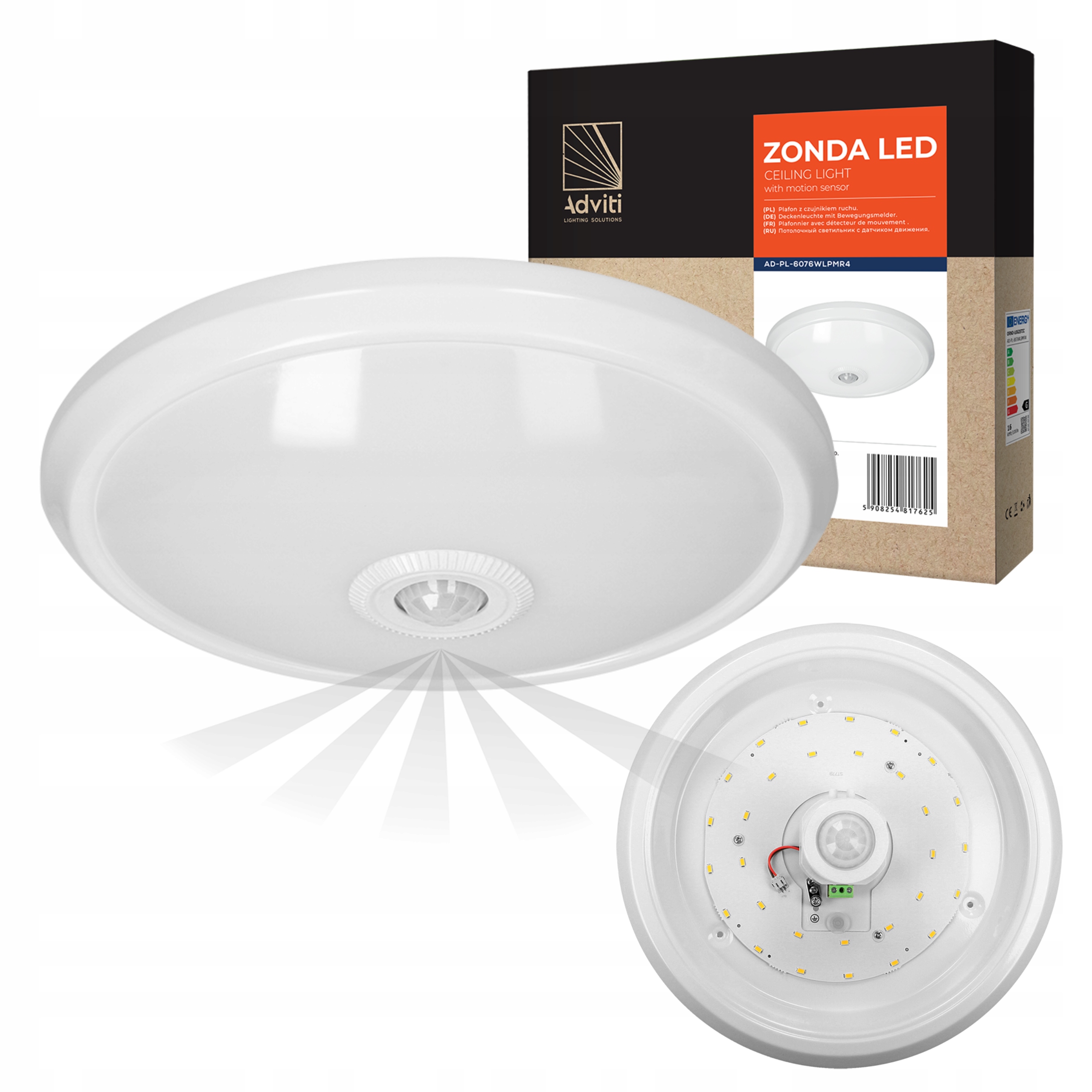 Funkcjonalność czujnika ruchu PIR – automatyczne oświetlenie w odpowiedzi na ruch