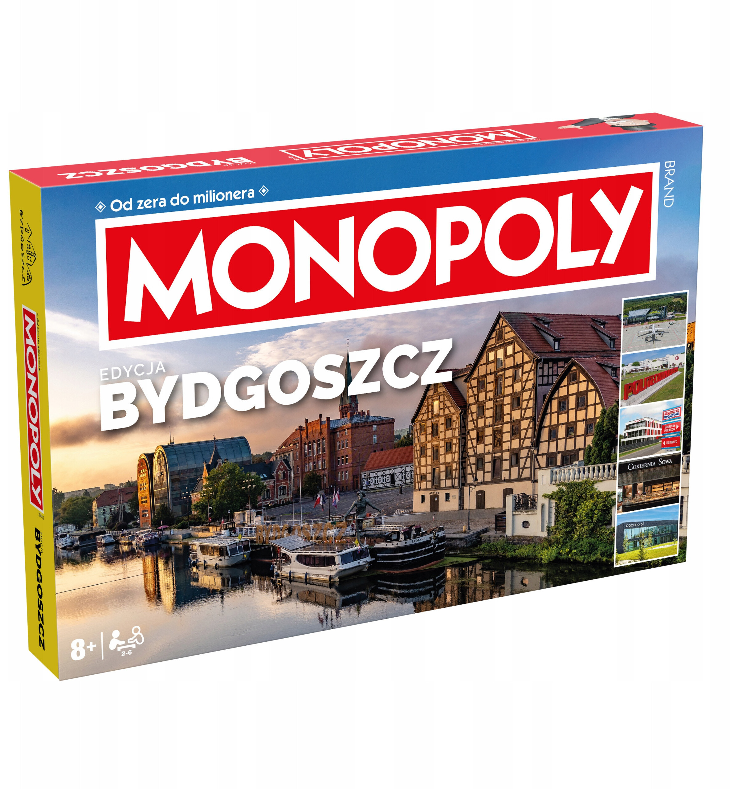 Monopoly Bydgoszcz – Gra planszowa pełna lokalnych atrakcji