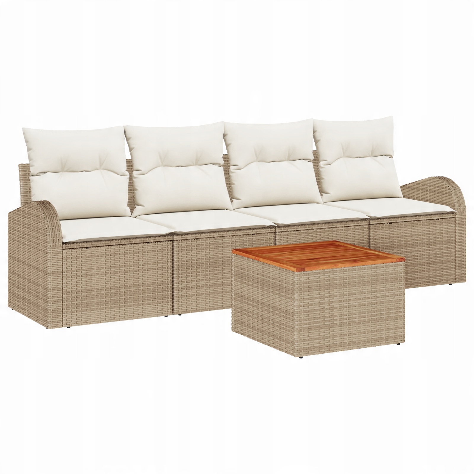 Komfortowe siedzenie dla 4 dorosłych