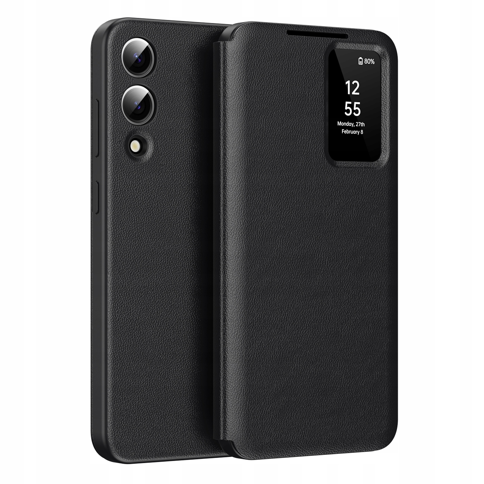 Etui z klapką skórzane Smart View Supero do Samsung Galaxy S25 Edge – Elegancja i funkcjonalność
