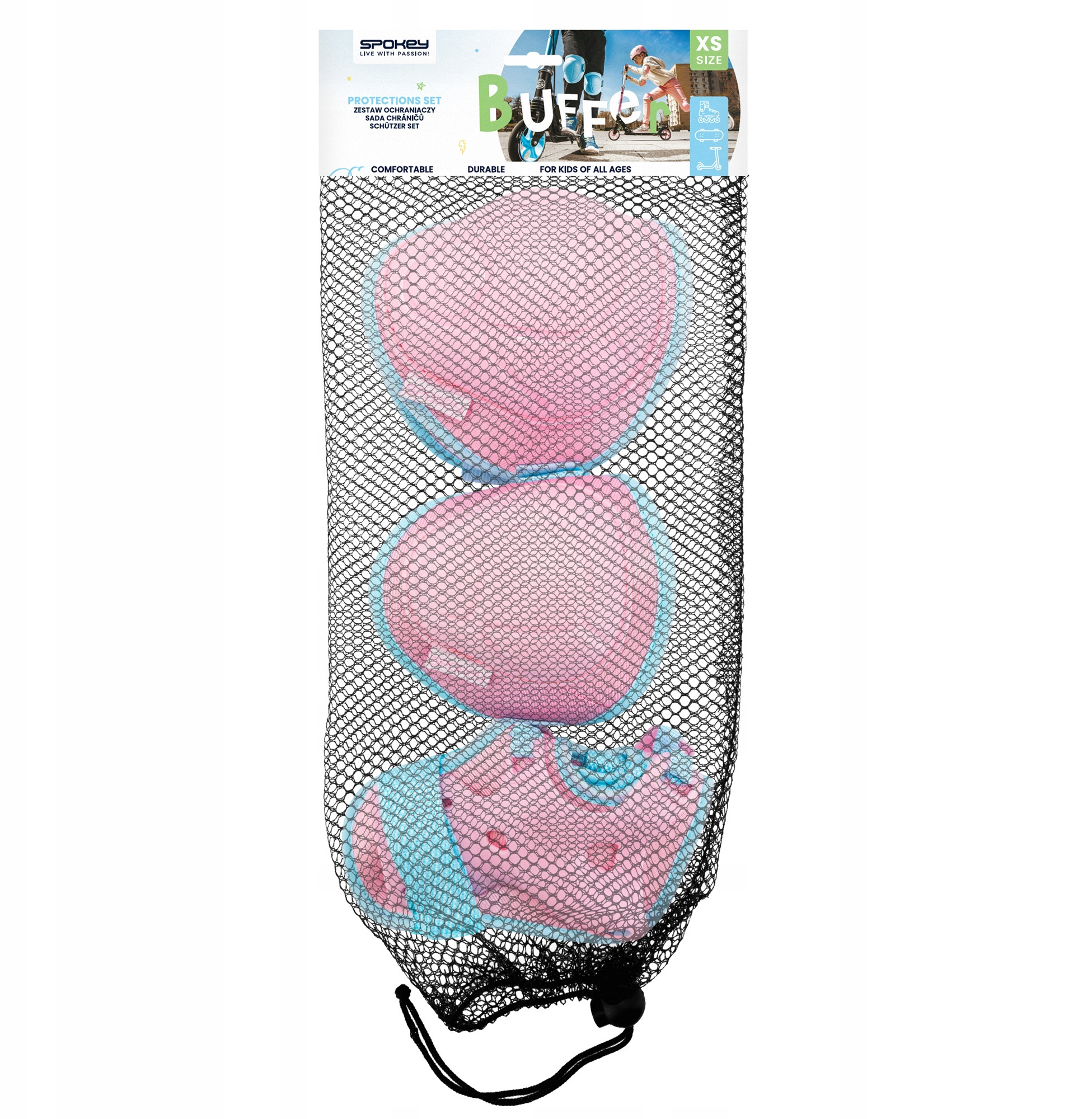 Kolorowy design – Stylowe ochraniacze dla młodych sportowców