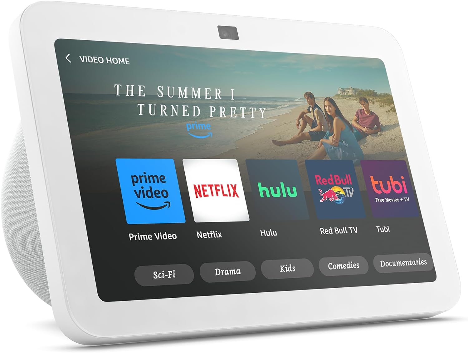 Amazon Echo Show 8 (3 gen.) Glacier White – Twoje centrum rozrywki i komunikacji