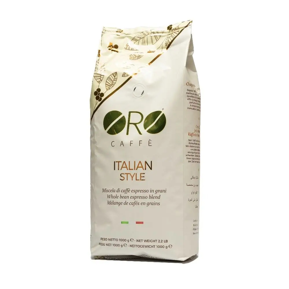 Skład kawy: 80% Arabica, 20% Robusta