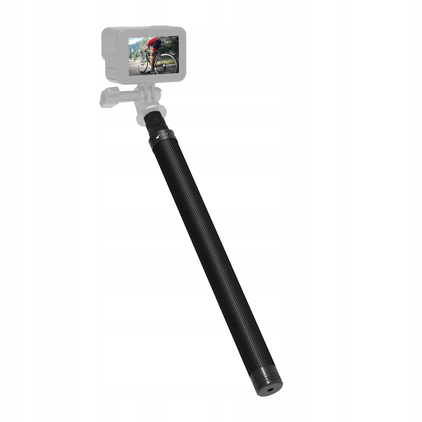 Selfie stick z włókna węglowego o długości 1,16m – Idealny towarzysz podróży