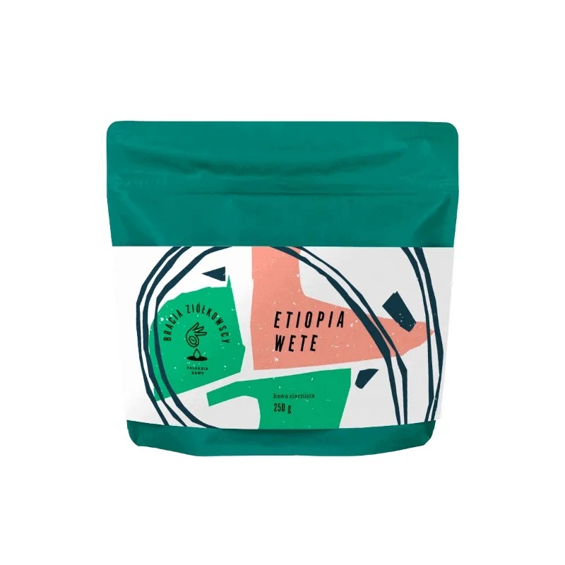 Kawa ziarnista Etiopia Wete Washed Filter 250 g – Wyjątkowy smak z serca Etiopii