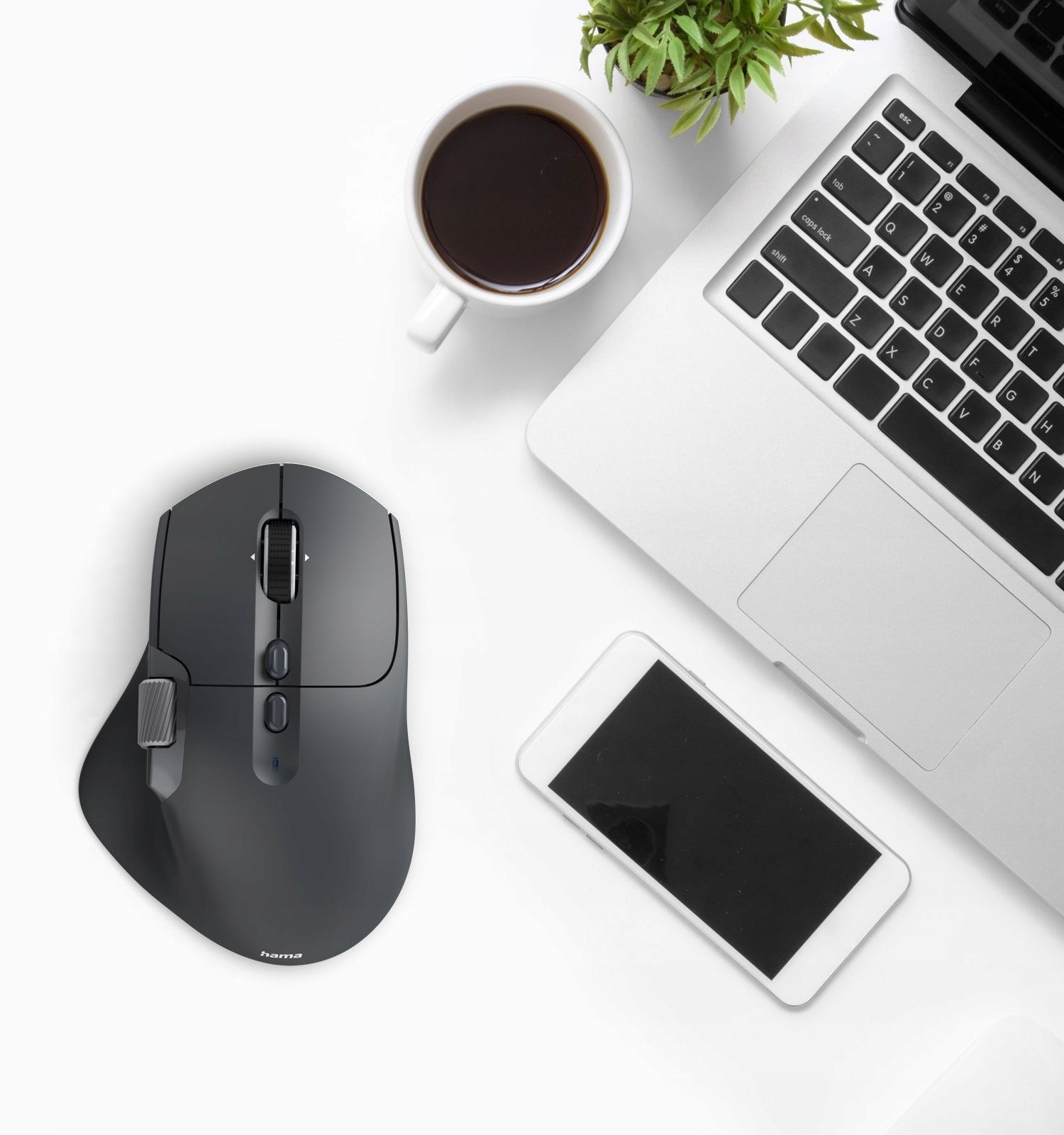 Hama WM-900 – Bezprzewodowa myszka biurowa z Bluetooth i RF