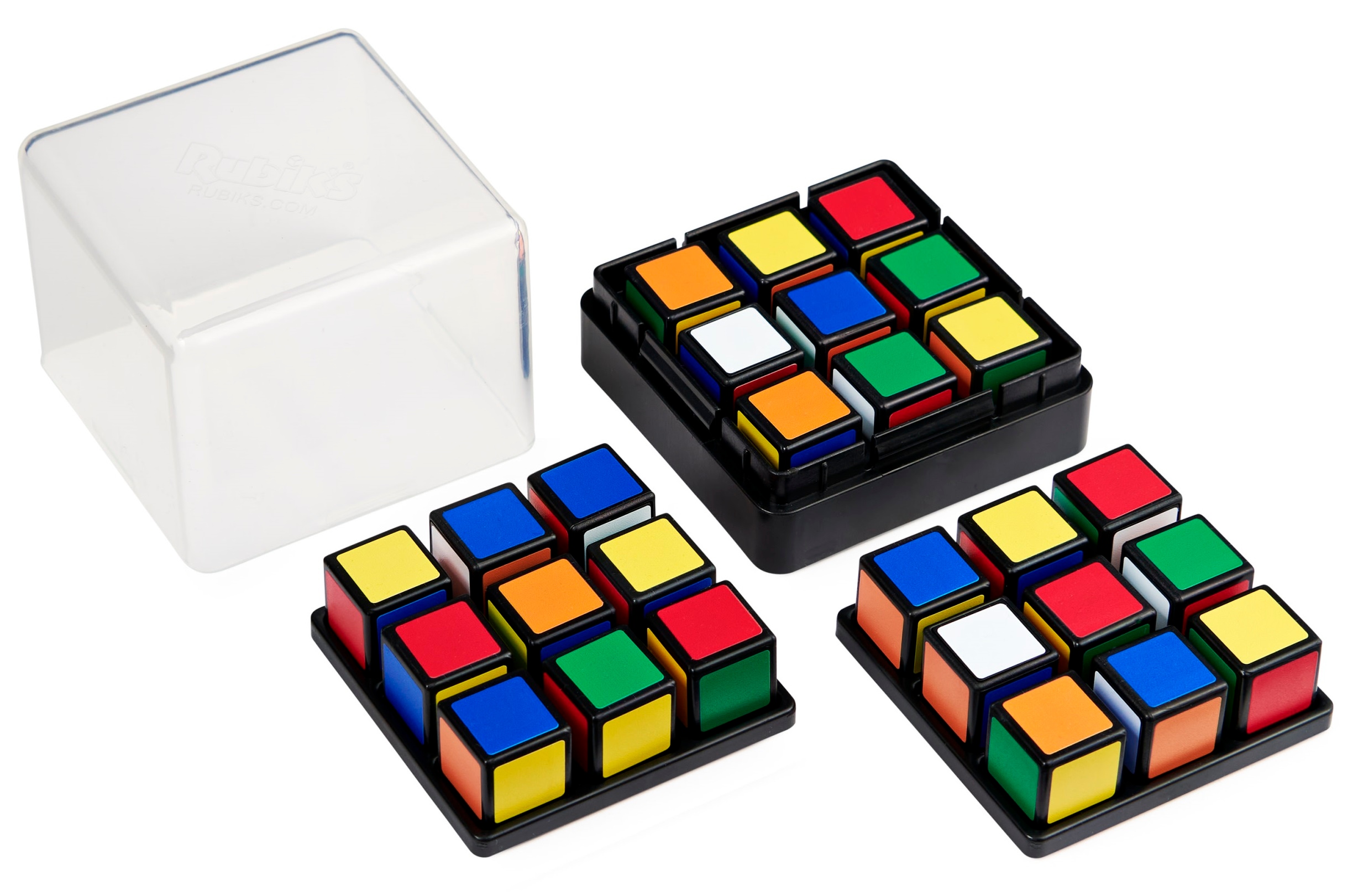 Przenośna gra Rubik's Roll – 5 gier w jednym zestawie