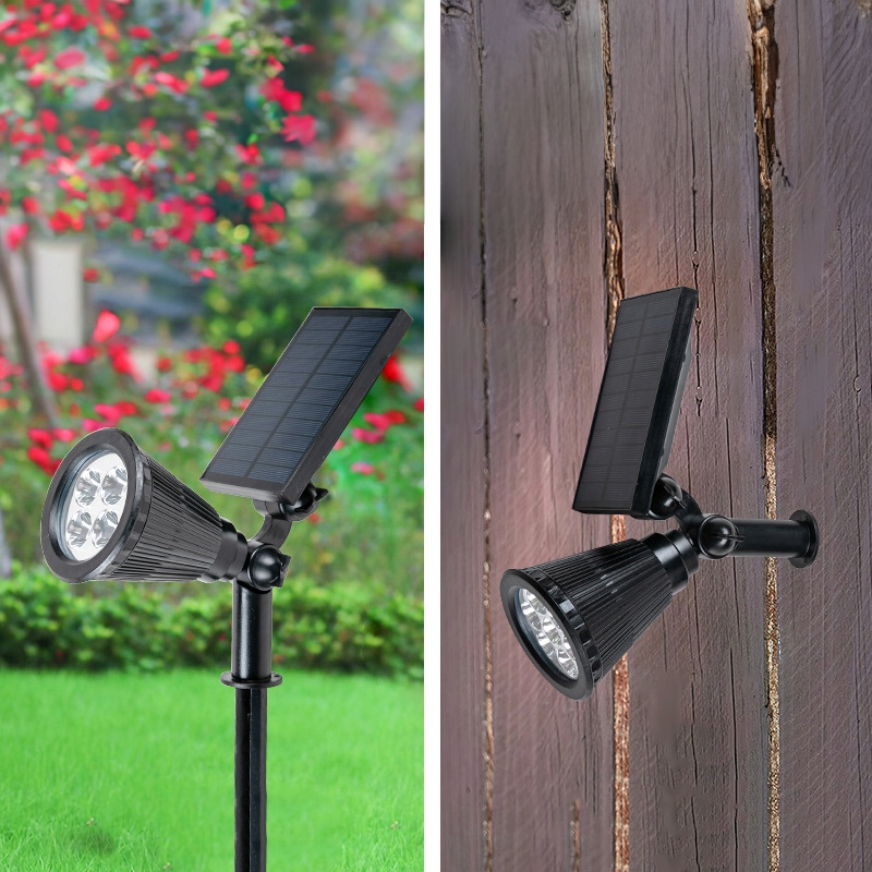 Lampa solarna LED wbijana ogrodowa z czujnikiem zmierzchu – idealne oświetlenie do Twojego ogrodu