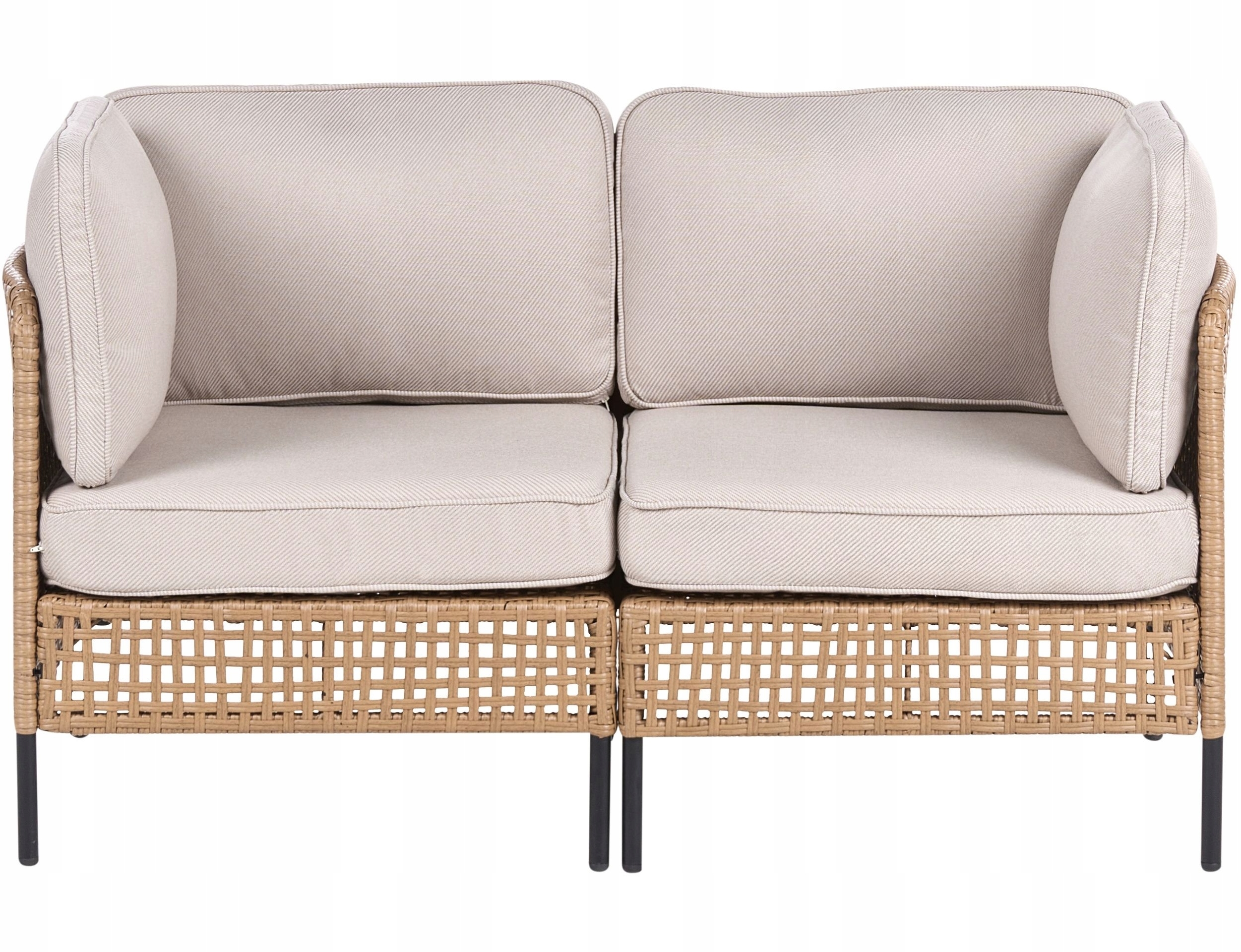 Sofa ogrodowa dla 2 osób OMEGANA – Komfort i styl w Twoim ogrodzie