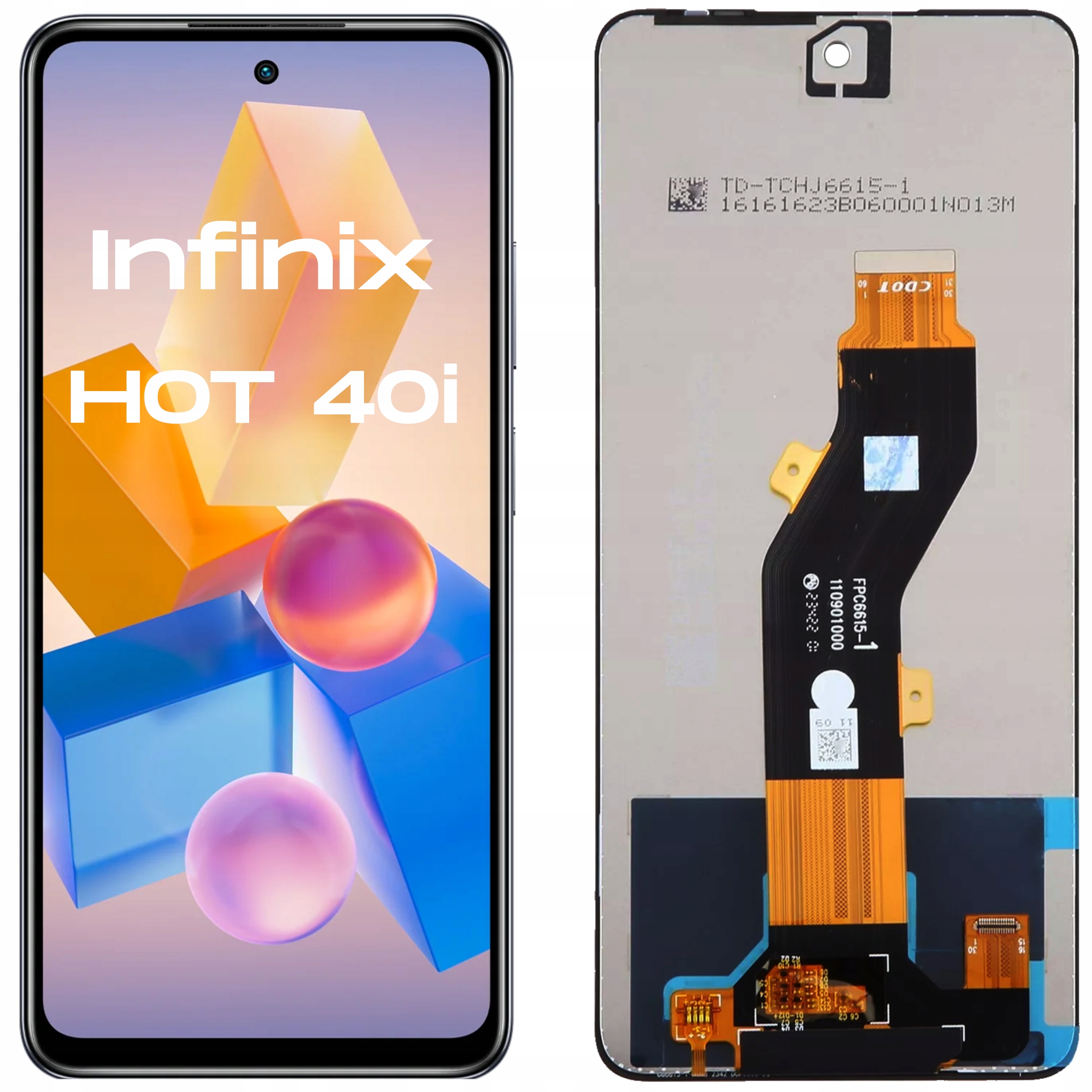 Wyświetlacz do Infinix Hot 40i LCD X6528B Ekran – Idealne rozwiązanie dla Twojego smartfona