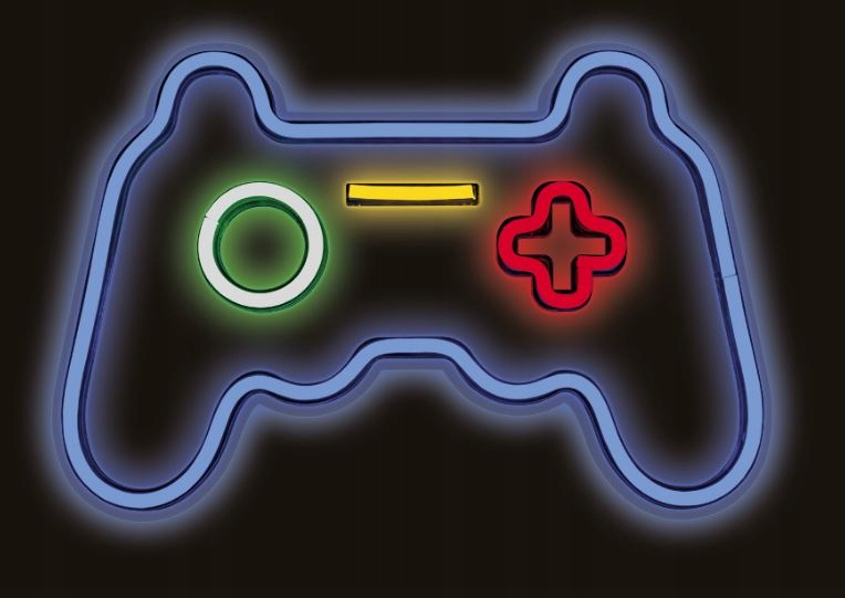 Neon dekoracyjny LED Gamepad – Oświetlenie, które przyciąga wzrok