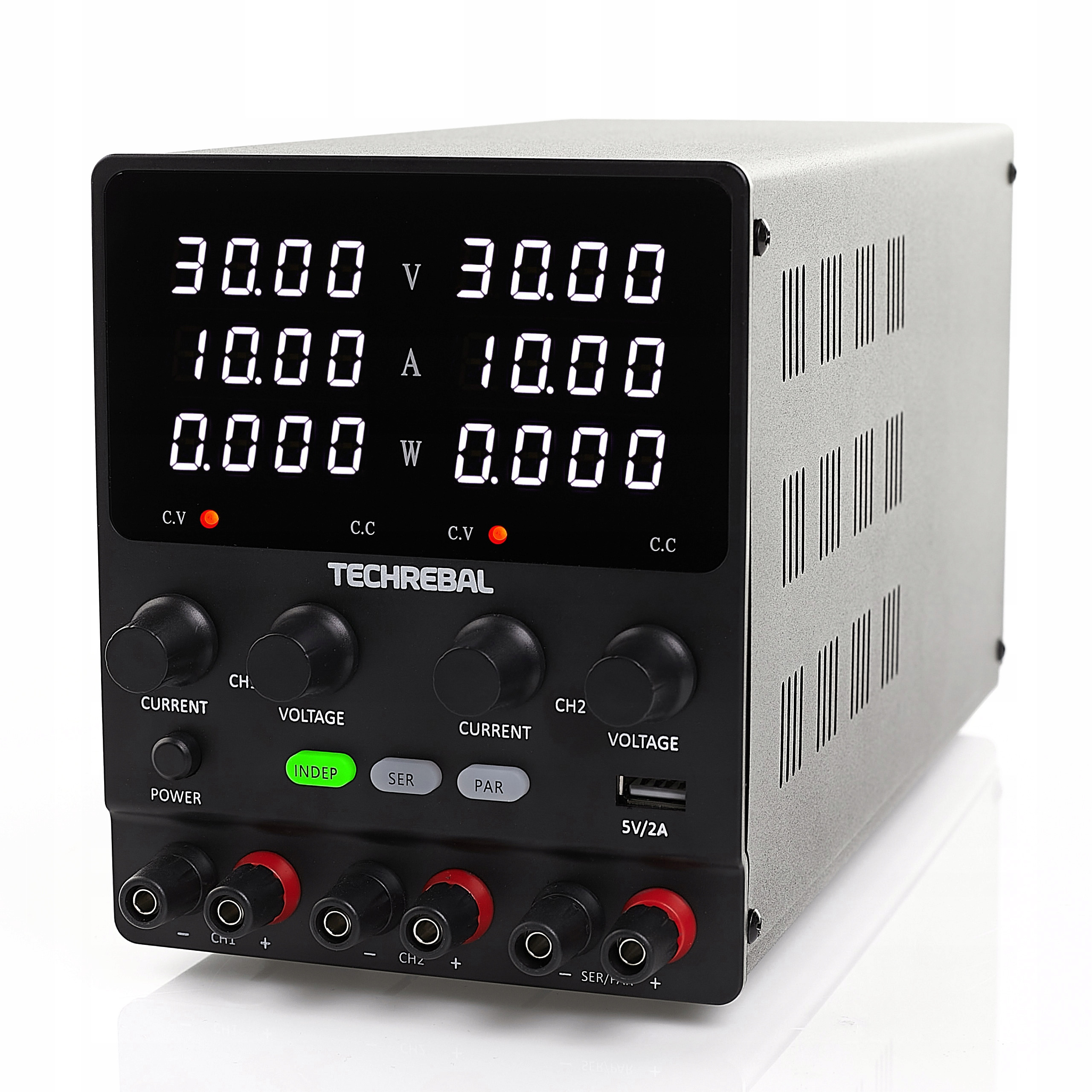 Płynna regulacja napięcia i natężenia prądu