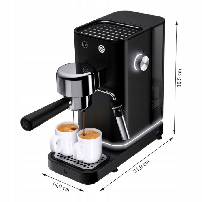 Możliwość parzenia kawy mielonej i ziarnistej