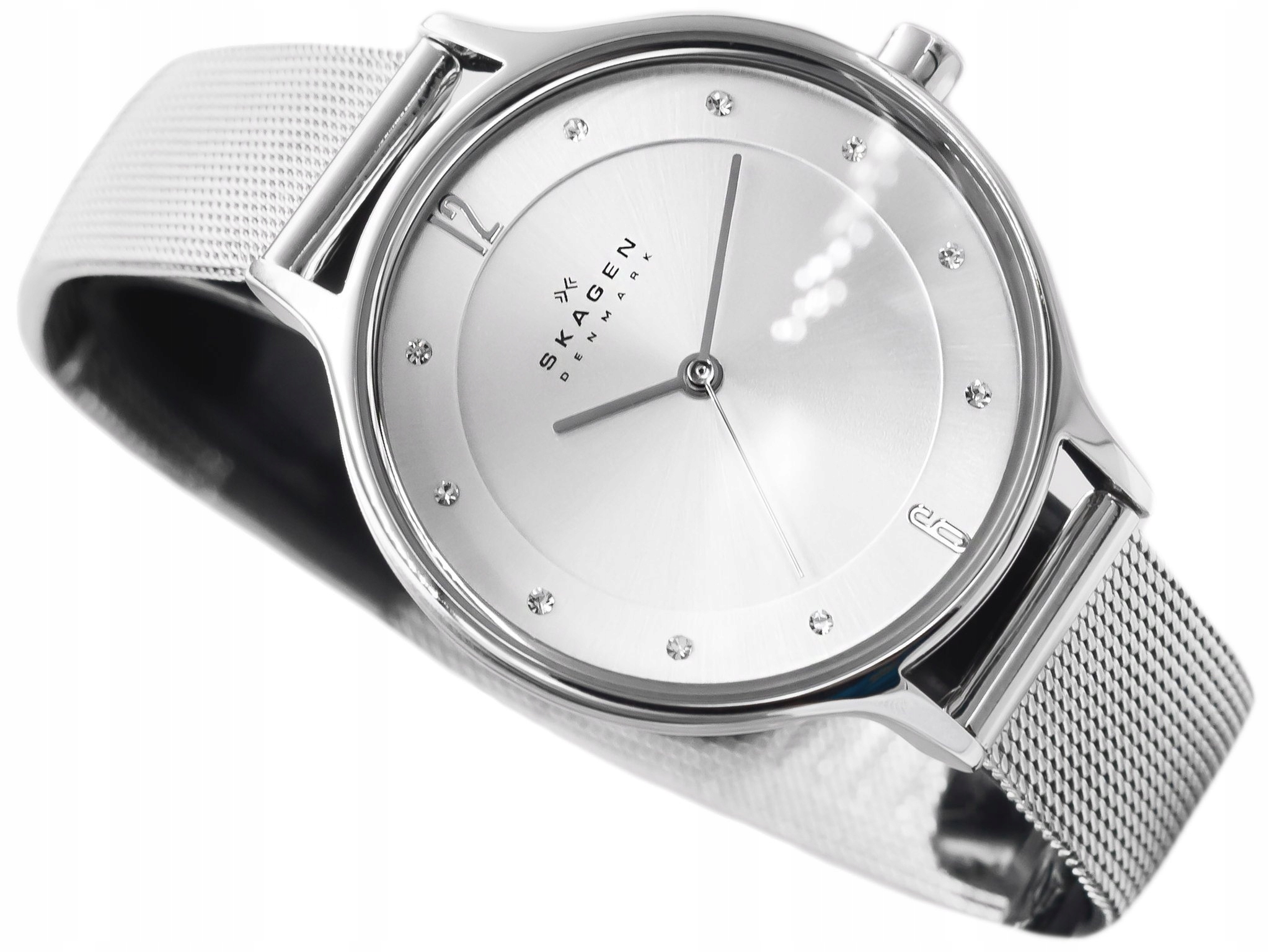 Skagen Anita SKW2149 – Elegancki damski zegarek z kryształkami