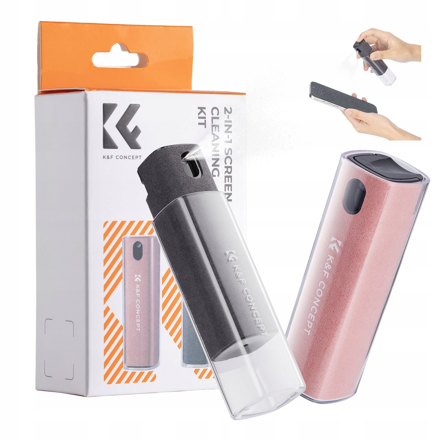 Zestaw 2x Płyn Spray 10ml Do Czyszczenia Ekranu Monitora Optyki – Idealne rozwiązanie dla czystych ekranów