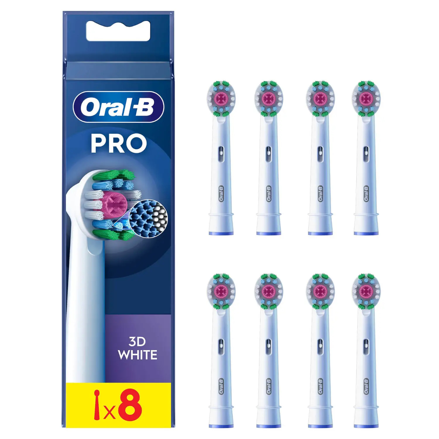 Końcówka Oral-B 3D White – Doskonała pielęgnacja jamy ustnej