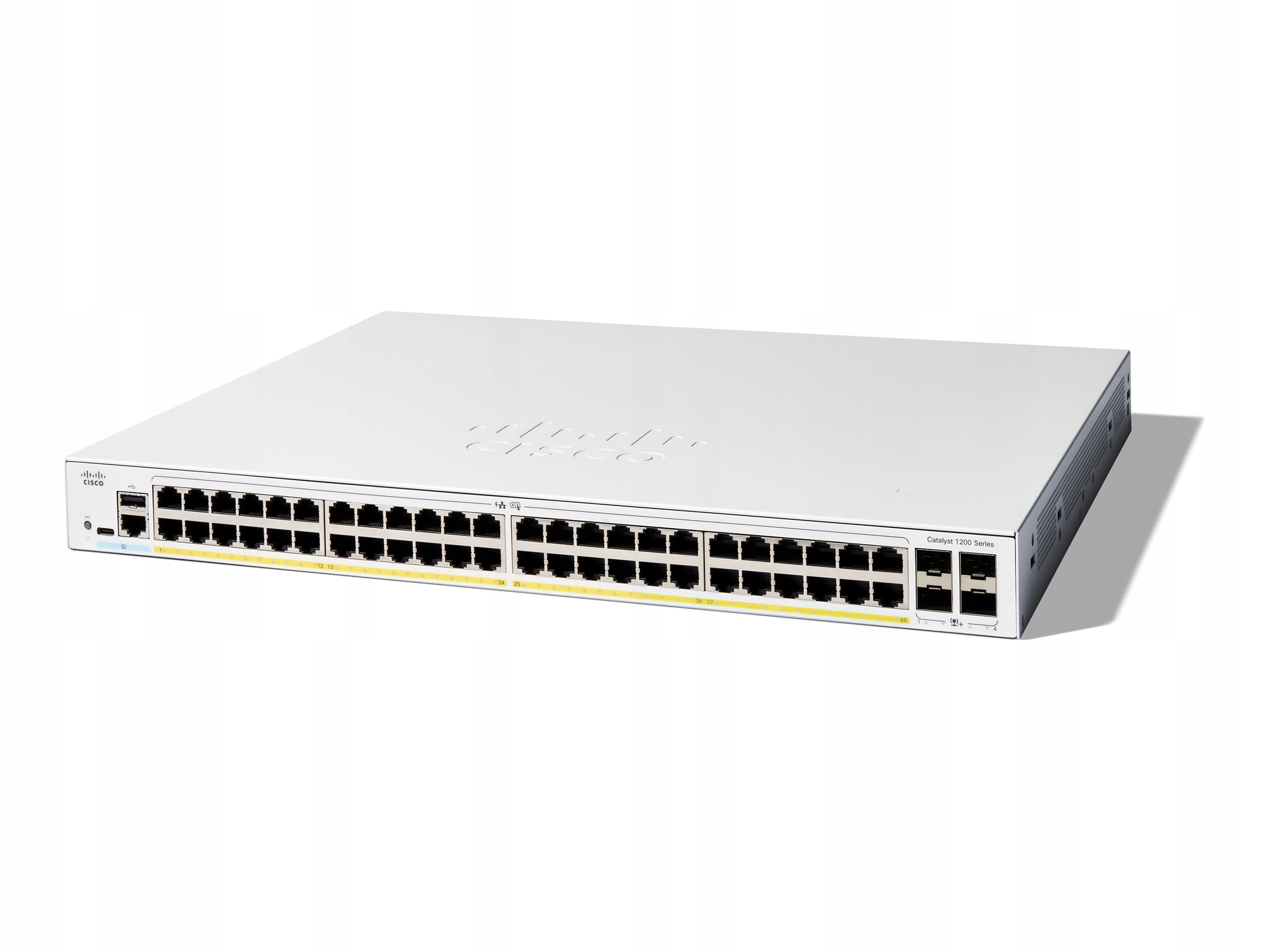 Switch Cisco Catalyst 1200-48T-4X – Wydajna sieć dla Twojej firmy