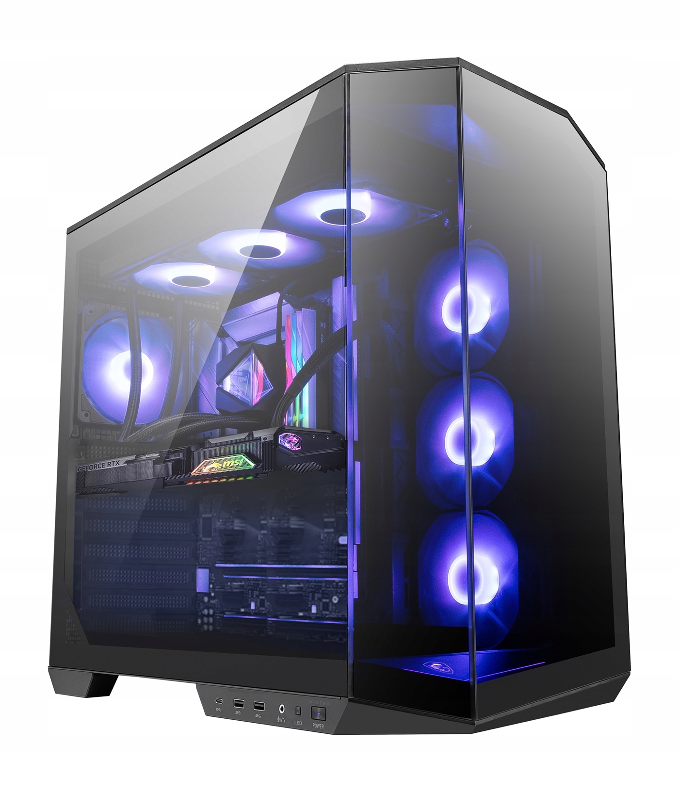 Obudowa MSI MAG Pano 100R PZ – estetyka i funkcjonalność