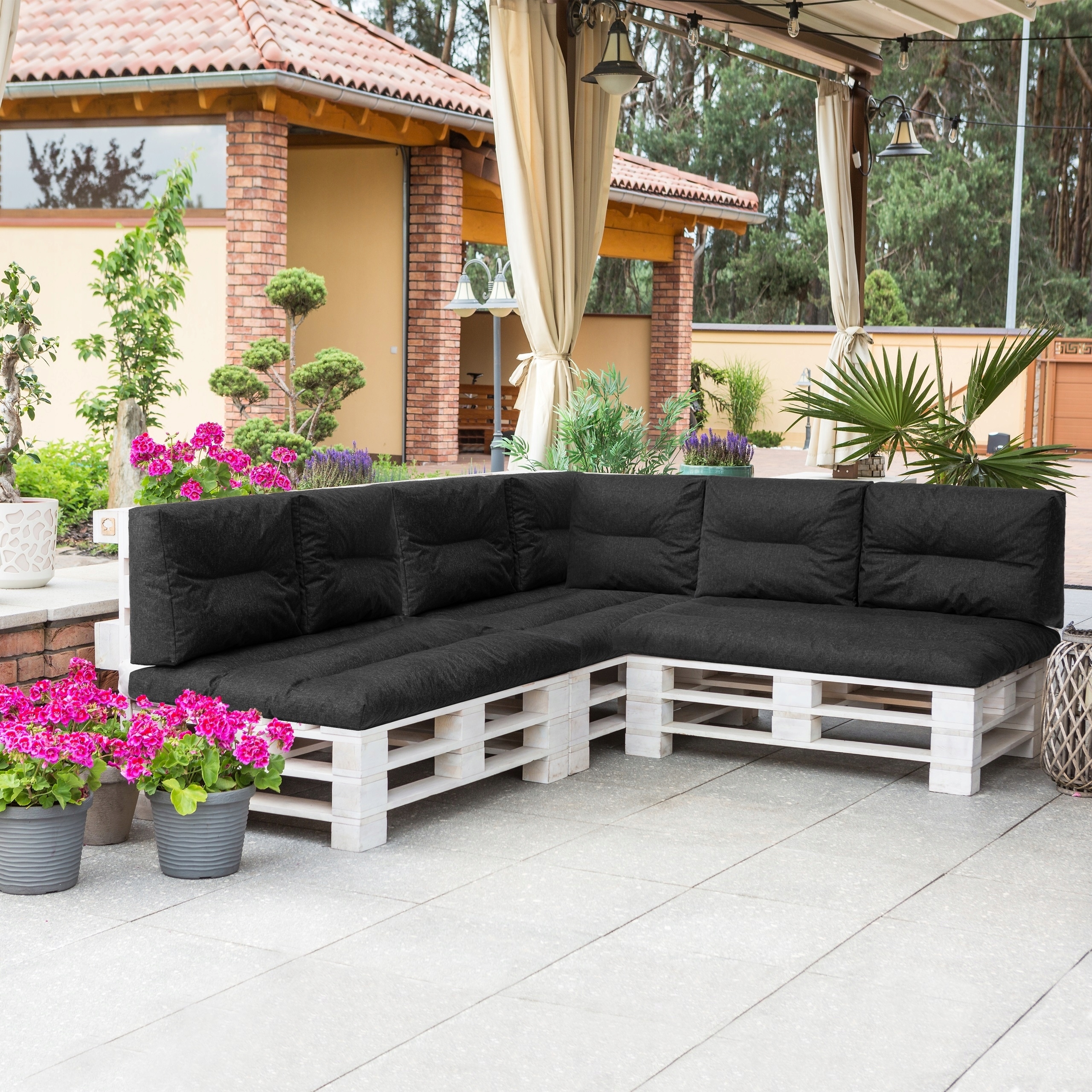 Wodoodporne i łatwe w utrzymaniu poduszki na palety