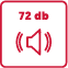 Głośność: 72 db