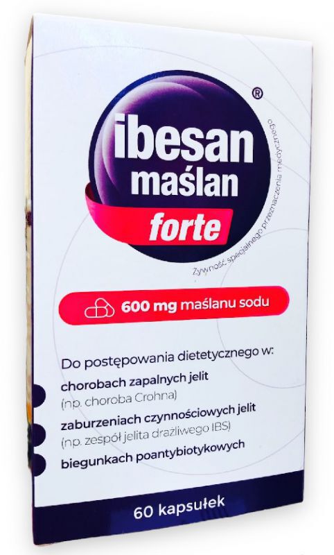 Ibesan Maślan Forte – Suplement diety dla zdrowia jelit