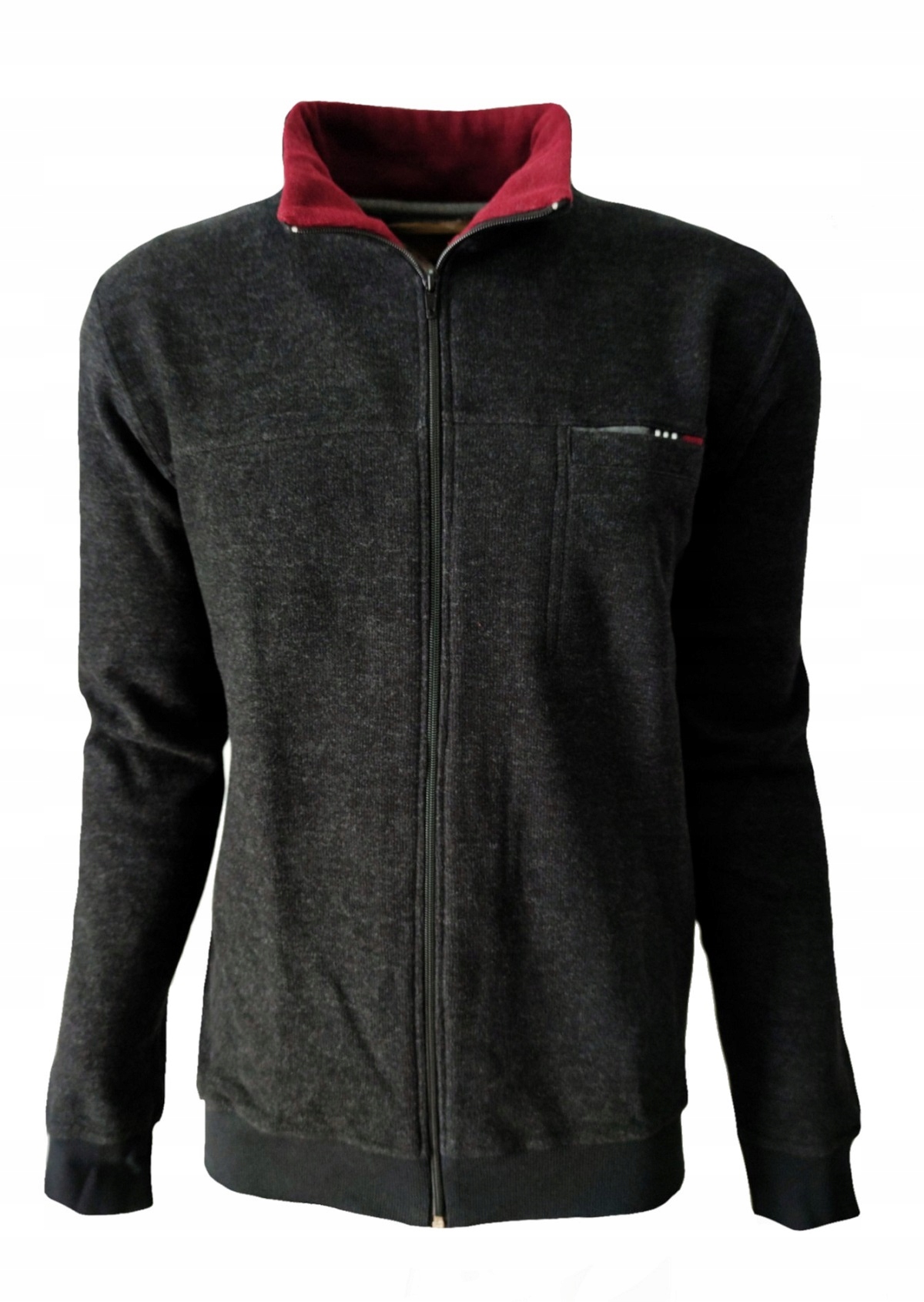 Bluza męska sportowa GRAFIT rozpinana 4XL BASTION Marka inna