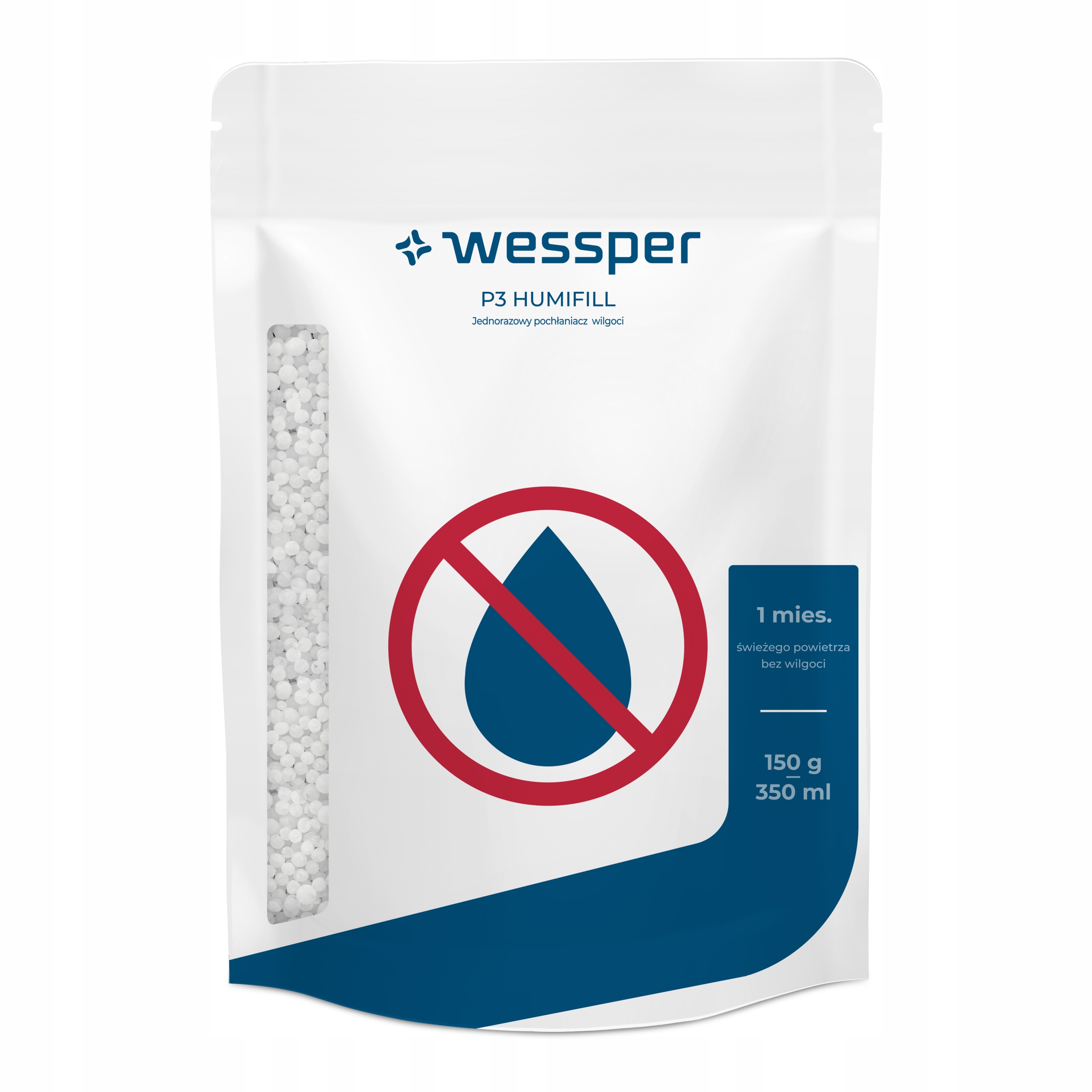 Pochłaniacz wilgoci Wessper P3 HUMIFILL – Skuteczna ochrona przed wilgocią
