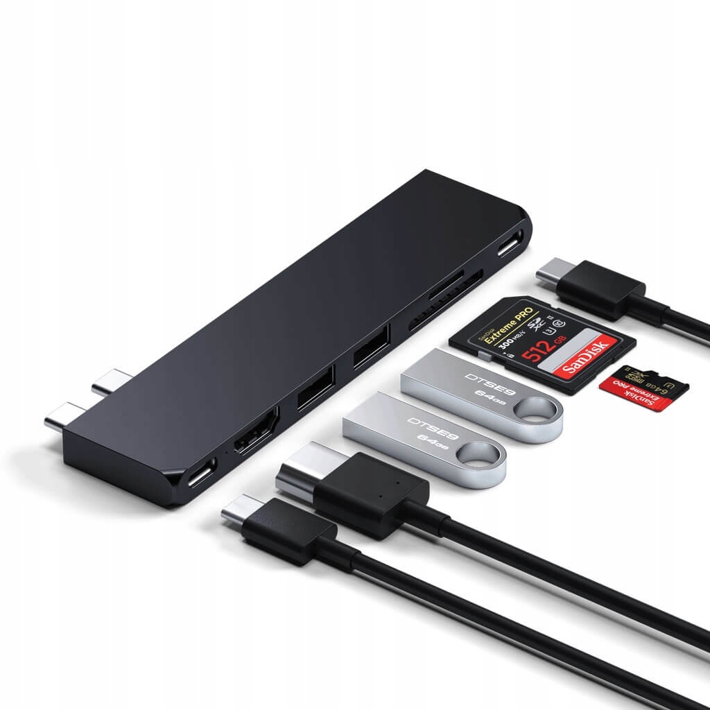Wydajne porty USB-C, HDMI i USB-A