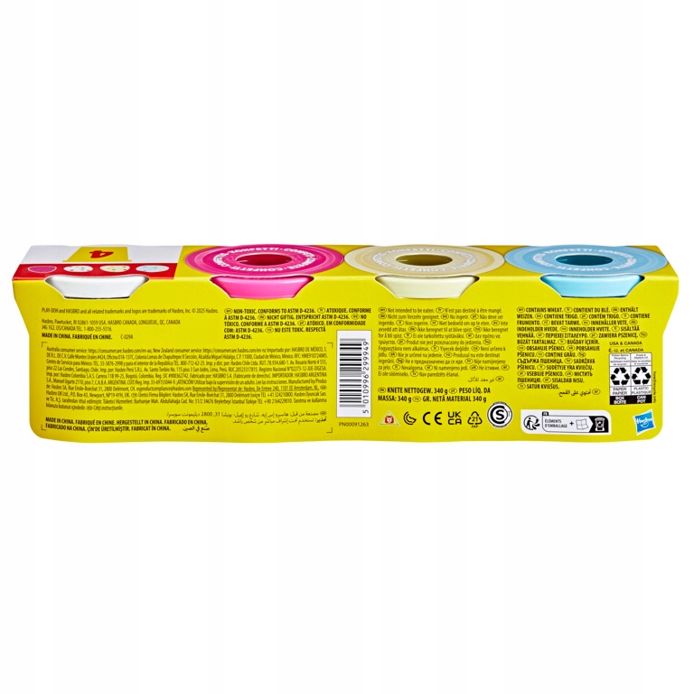 Bezpieczna i testowana jakość masy Play-Doh