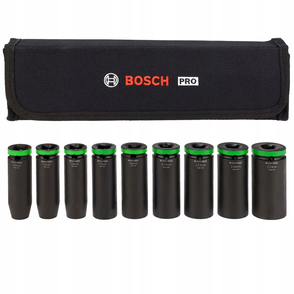 Zestaw kluczy nasadowych PRO Impact 9-elementowy – Niezbędnik każdego majsterkowicza