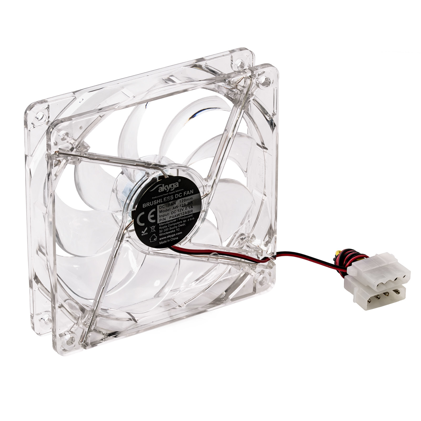 Łatwe podłączenie dzięki złączu Molex