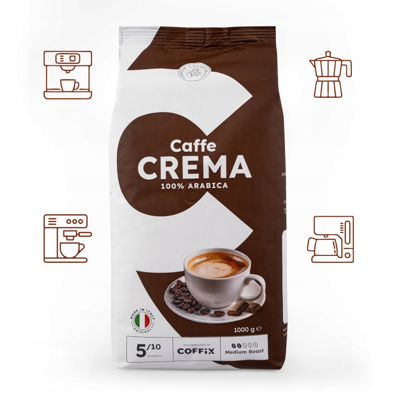 Metody parzenia kawy Caffe Crema