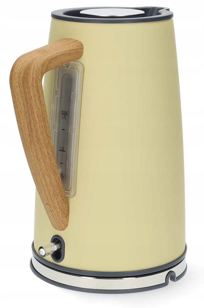 Stylowy design – Żółty kolor i stalowa obudowa