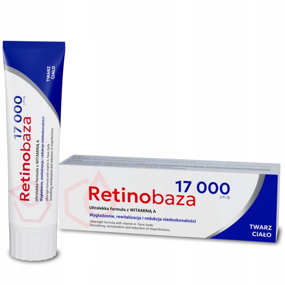 Retinobaza RETINOBAZA 17000 – Krem farmaceutyczny z witaminą A dla zdrowej skóry